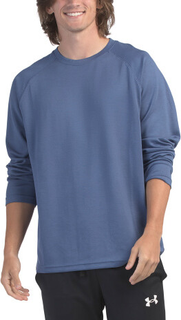 TJMAXX Flow State Crew Neck Top For Men, Spandex/Polyester/Rayon