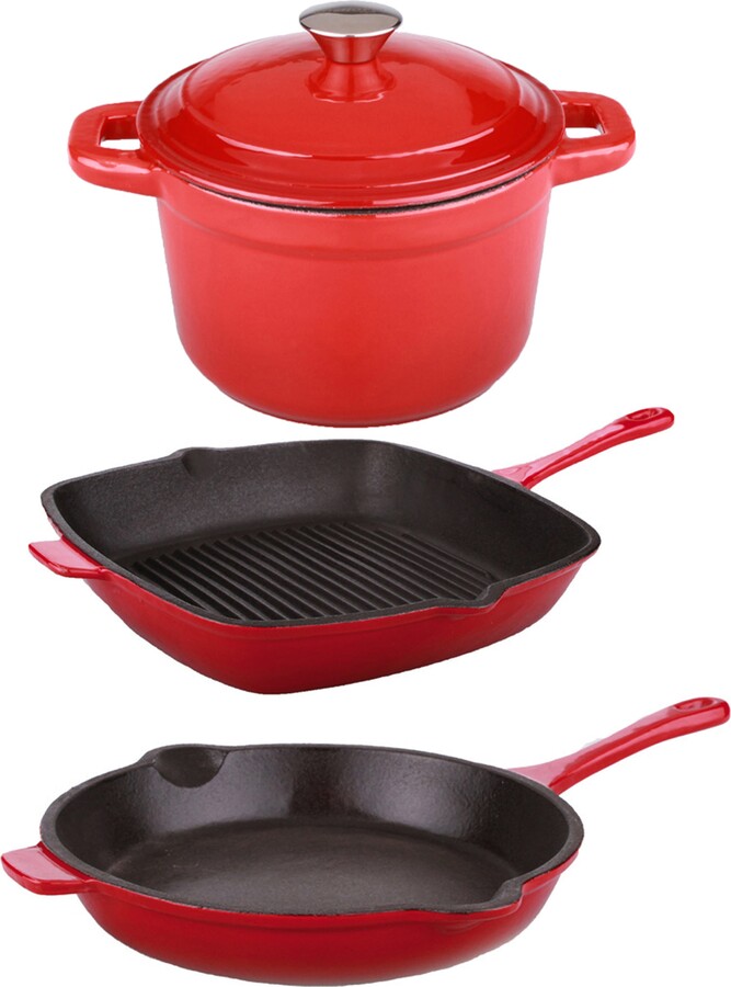 Neo 4-Piece Cast Iron Grill Set