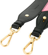 Thumbnail for your product : Prada triangle pattern shoulder strap - women - Leather - One Size