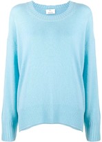 Thumbnail for your product : Allude Rib-Trimmed Cashmere Jumper
