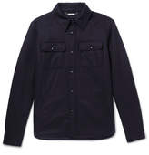 Thumbnail for your product : Ralph Lauren Purple Label Slim-Fit Wool-Blend Shirt Jacket