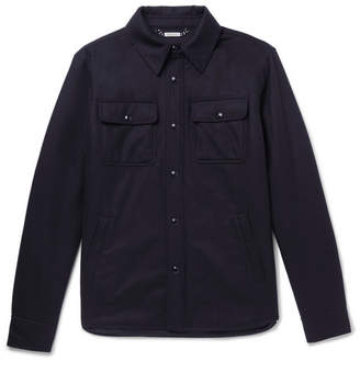 Ralph Lauren Purple Label Slim-Fit Wool-Blend Shirt Jacket