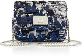 Thumbnail for your product : Jimmy Choo Ruby mini sequined leather shoulder bag