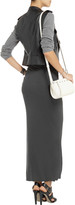 Thumbnail for your product : Helmut Lang Wrap-effect modal-blend jersey maxi skirt