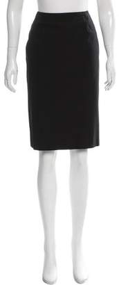 Christian Dior Knee-Length Pencil Skirt