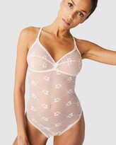 Thumbnail for your product : Simone Perele Women's Pink Bodysuits - Allegria Bodysuit - Size One Size, 10 at The Iconic