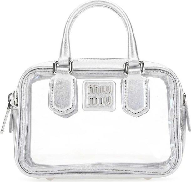 Miu Miu Silver Coffer Shoulder/Sling Bag (Medium)_SALE_MILAN