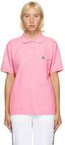 Thumbnail for your product : Burberry Pink Deer Print Polo