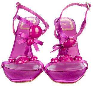 Christian Dior T-Strap Sandals