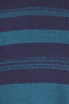 Thumbnail for your product : Green Dragon 'Trinidad' Stripe Hooded Poncho Sweater (Plus Size)