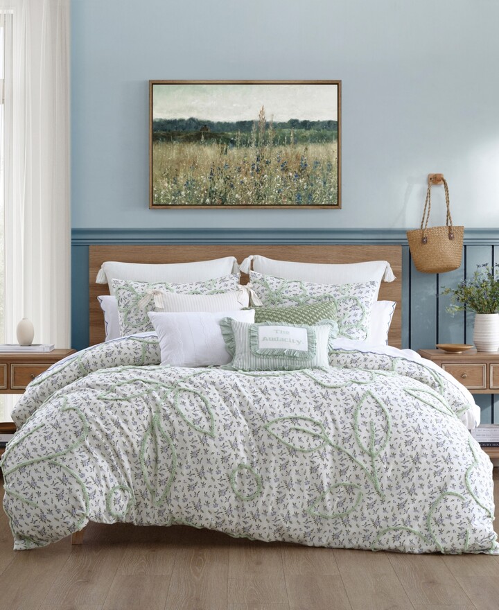 Peri Home Blueberry Chenille 3-Pc. Duvet Set King