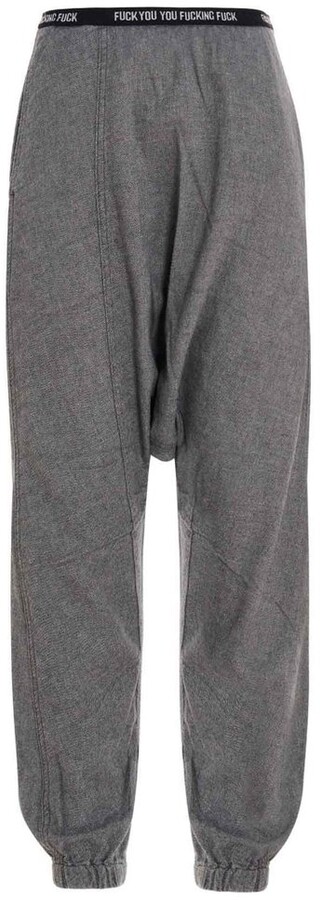 R 13 Dropped Crotch Jogger Pants ShopStyle Activewear Trousers