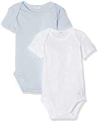 Benetton Baby Girls' 2 Bodysuit,One (Size: 82)