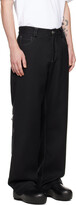 Thumbnail for your product : Soulland Black Finn Trousers