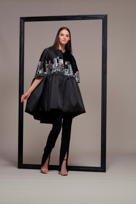 embroidered evening jacket