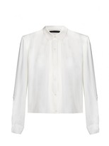 Thumbnail for your product : Alice + Olivia Cross Back Blouse