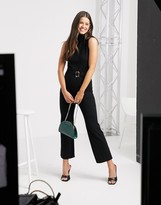 Thumbnail for your product : Fashion Union knitted sleeveless jumpsuit with belt