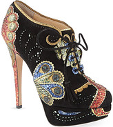 Thumbnail for your product : Charlotte Olympia Orient Express heeled shoes Blue/drk.c