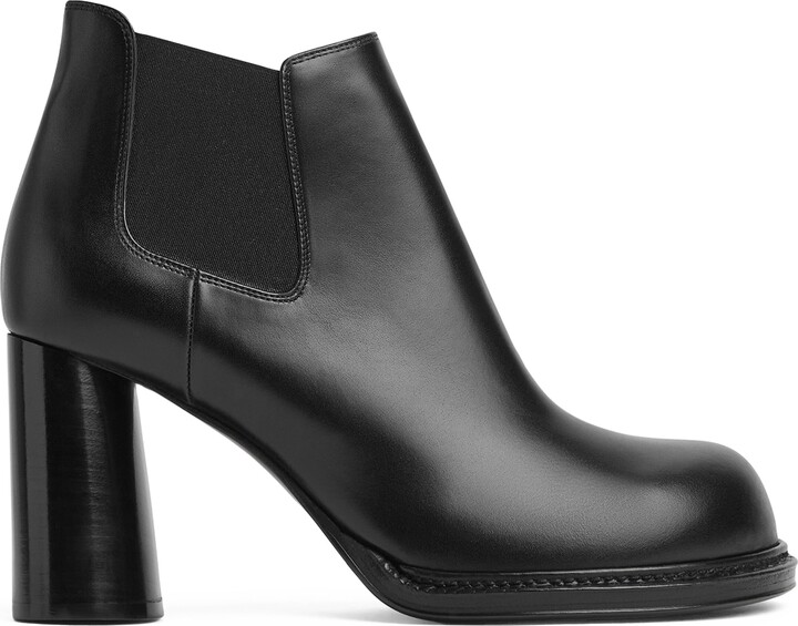 Bottega Veneta Leather Cliff Chelsea Boots 80