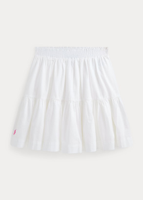 Ralph Lauren Cotton Seersucker Skirt