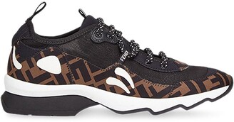 fendi technical mesh sneakers