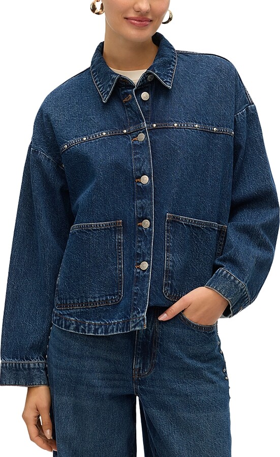 Vero Moda Jamie Studded Denim Shirt