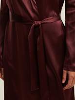 Thumbnail for your product : La Perla Silk Blend Robe - Womens - Burgundy