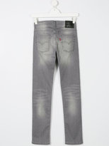 Thumbnail for your product : Levi's Kids stonewashed slim-fit jeans