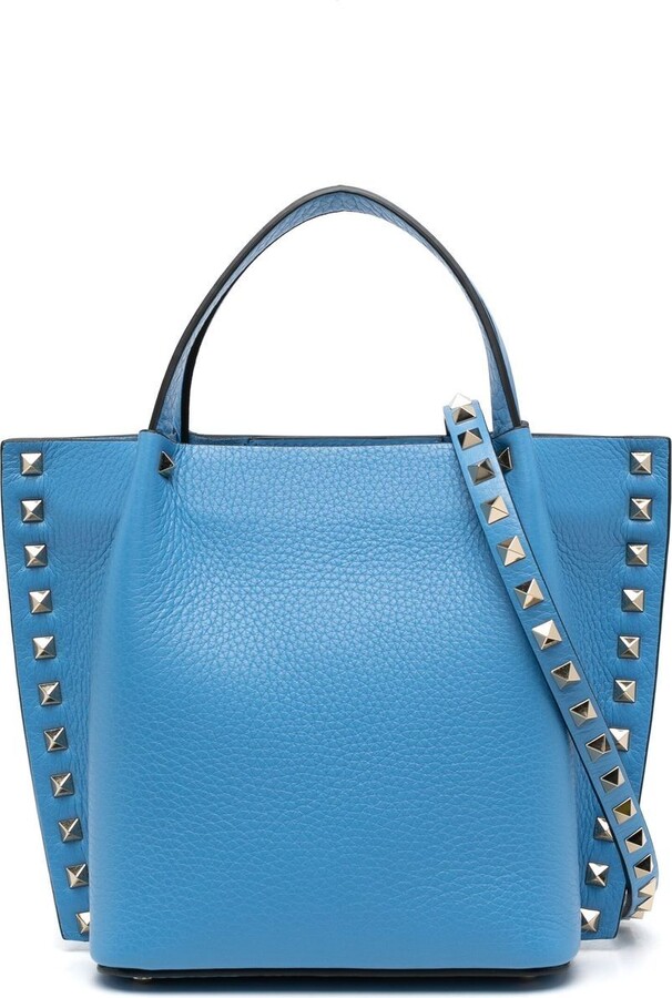 Valentino Garavani - Authenticated Micro Rockstud Handbag - Leather Red Plain for Women, Never Worn