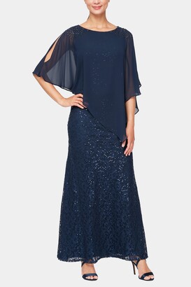 Navy Lace Party Dress | Shop The Largest Collection | ShopStyle