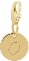 Thumbnail for your product : Anna Lou Gold plated small o disk charm