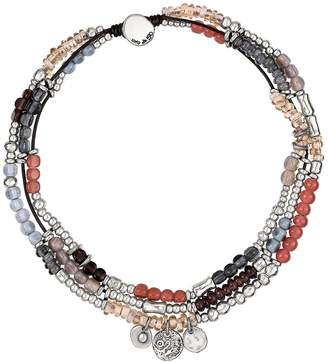 Uno de 50 S-pring Colorful Multi Strand Leather Necklace