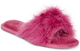 Thumbnail for your product : Thalia Sodi Maribou Faux-Feather Slipper, Created for Macy's