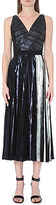 Thumbnail for your product : Proenza Schouler Pleated-skirt metallic dress