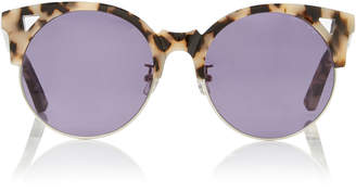 Pared Eyewear Tortoiseshell Acetate Cat-Eye Sunglasses