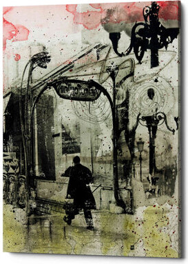 Winston Porter Rush Hour by DB Waterman - Wrapped Canvas Painting Print