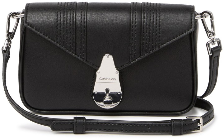 calvin klein quilted crossbody bag