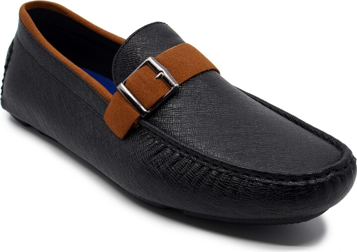 Akademiks Men's Dover Slip On Driving Loafers