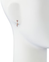 Thumbnail for your product : Sydney Evan Single Earring with Diamond Triangle & Ear Jacket
