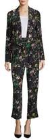 Thumbnail for your product : The Kooples Floral-Print Straight-Leg Pants