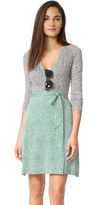 Thumbnail for your product : Diane von Furstenberg Long Sleeve Wrap Dress