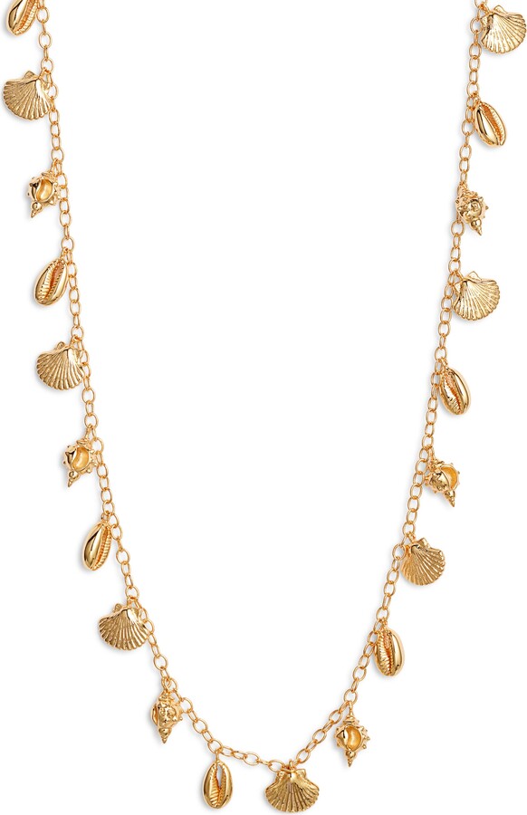 Nest Jewelry Tiny Shells Charm Necklace