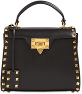 Thumbnail for your product : Valentino Garavani Small Rockstud Alcove Top Handle Bag