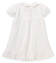 Ralph Lauren Baby Girl's Pointelle Two-Piece Knit Dress & Bloomers Set