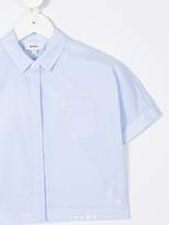 Thumbnail for your product : DKNY striped printed shirt