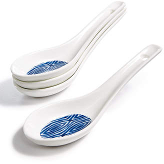 Martha Stewart Collection Set of 4 Soup Spoons, Created for Macy's