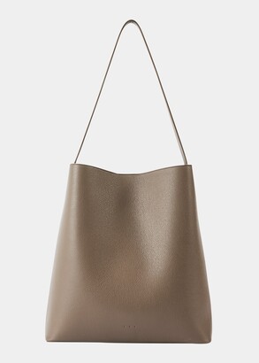 Soft lune grain leather shoulder bag - Aesther Ekme - Women
