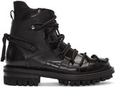 Thumbnail for your product : DSQUARED2 Black Lace-Up Boots