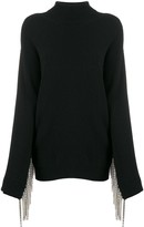 Thumbnail for your product : Christopher Kane Cashmere Embellished Sleeve Jumper