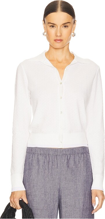 Double Layer Mesh Cardigan